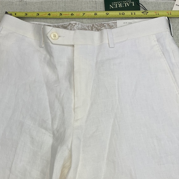 LAUREN Ralph Lauren Kids Linen Suit Pants Size 18R - Picture 6 of 10